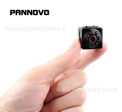 PANNOVO SQ9迷你运动DV摄像机 高清夜视六灯小相机，航拍与日常记录的全能之选